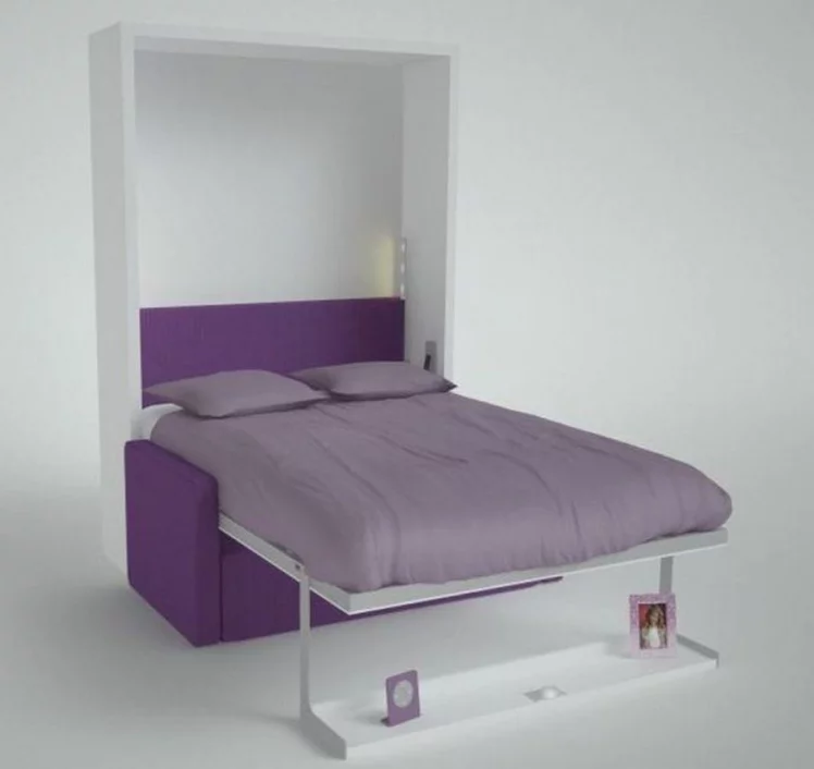 Диван-трансформер Смарт 1 без шкафа К 1400 Дуб молочный_1