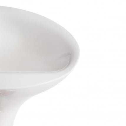 Стул барный NAIL (mod. KY801) металл/пластик, 42*44*67-88 см, белый/хром_5