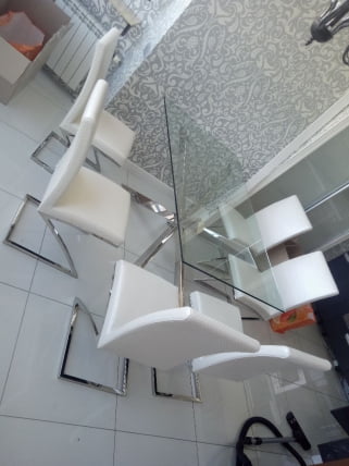 Стол T088 (160) Серебро_4