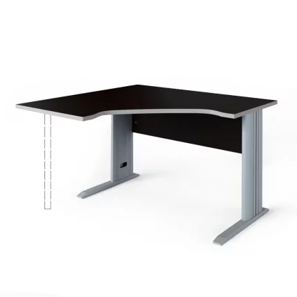 Рабочая станция левая metal SWF27415301 Темный дуб_0