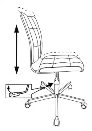 Кресло для оператора Бюрократ CH-330M/LT-21_9
