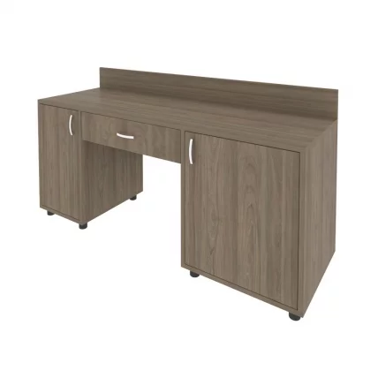 Стол с 2-мя тумбами и бортиком (правый) LIGHT С-СТ-170 Пр Вяз Благородный_0