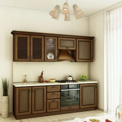 Тумба кухонная 400 с 3 ящиками ЛЮКС (4) Кантри ЛД 235.744.000 Ноче Таволато_3