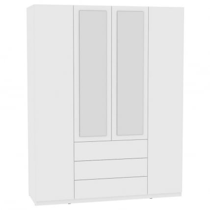 Шкаф распашный Р-230х180х45-3-ПО-М(Белый) / R-230х180х45-3-PO-M(Белый)_0