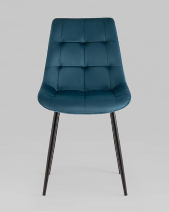 Стул Флекс New велюр сине-зеленый 2 шт._6