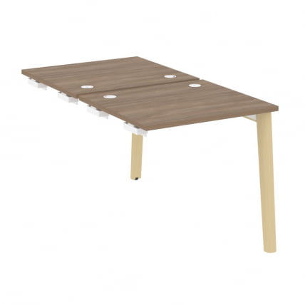 Стол-приставка двойной к опорным элементам ONIX WOOD OW.D.SPR-0.7 Дуб Аризона/Светлый_0