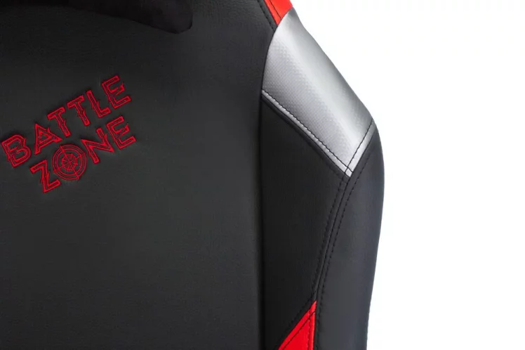 Геймерское кресло Zombie HERO BATTLEZONE PRO Черный-красный_7