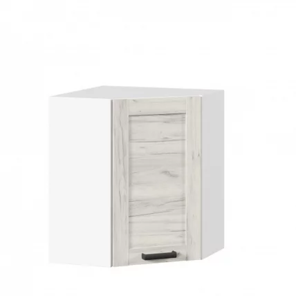 Шкаф кухонный угловой 600 Винченца ЛД 234.610.000.041 Белый Дуб Крафт белый_0