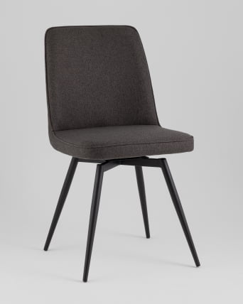 Стул Flatt вращающийся темно-серый 2 шт._1