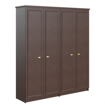 Шкаф высокий 2-х секционный с глухими дверьми RHC 180.1 Венге_0