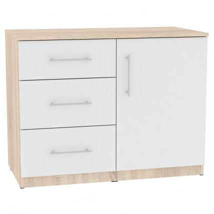 Комод Калисто(K13)699х902х468ручкарейлинг160мм(ДСС-Белый)_0