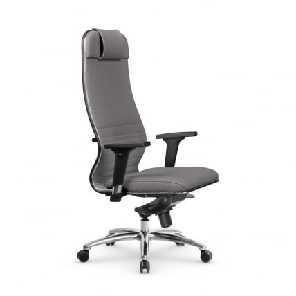 Кресло руководителя Metta L 1m 38К2/2D Infinity Easy Clean (MPES) Комплект 1 Серое_1