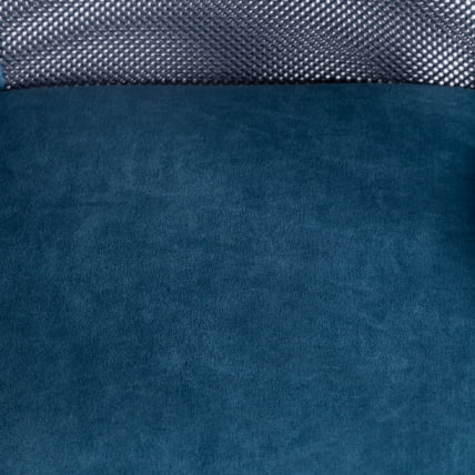 Кресло STAFF флок/ткань, синий/серый, 32/W-12_6