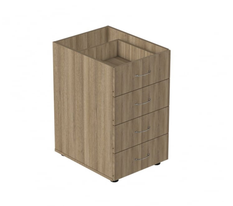 Тумба приставная Р.Т-4.3 Серая_0