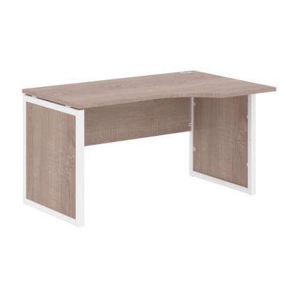 Стол письменный правый XTEN-QP XQPCET 149 R Дуб Сонома Белый_0
