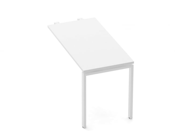 Брифинг-приставка для стола на Л-обр.опорах Deka 73.10.12 Белый_0