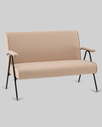 Диван Эндино Д рогожка бежевый_1