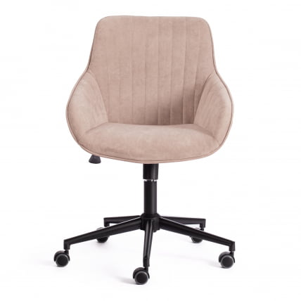 Кресло офисное DUBLIN велюр Clermon, бежевый, 40_4