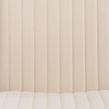 Стул обеденный Monte Carlo флок , 50х55х93, молочный/черный, 4_6