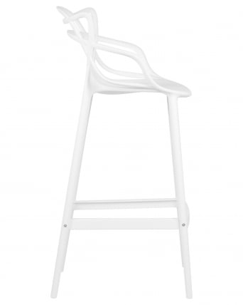 Стул барный DOBRIN MASTERS BAR Белый W-02_2