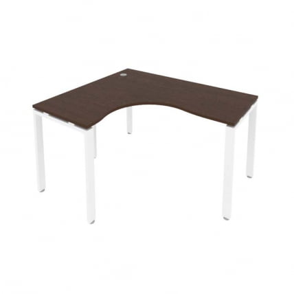 Стол письменный METAL SYSTEM Б.СА-3 Л Венге/Белый_0