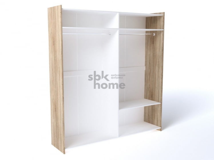 Шкаф 4-х дверный, Магнолия (2048*550*2280) Бардолино, 10813 _1