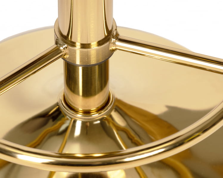 Табурет барный DOBRIN BRUNO GOLD (зеленый велюр (MJ9-88))_3