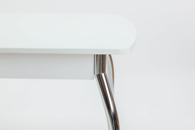 Столешница Чикаго СТ (6191) белый,стекло белое_2