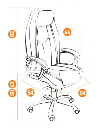 Кресло руководителя BOSS люкс черный_8