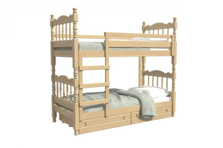 Кровать двухъярусная Соня 200х90 Сосна_0