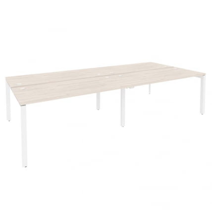 Рабочая станция на П-образном м/к ONIX O.MP-D.RS-4.4.7 Денвер Светлый/Белый_0