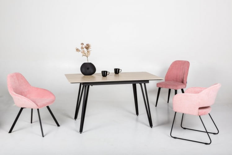 Стол раскладной Диего 140-180 white Дуб Корбридж_3