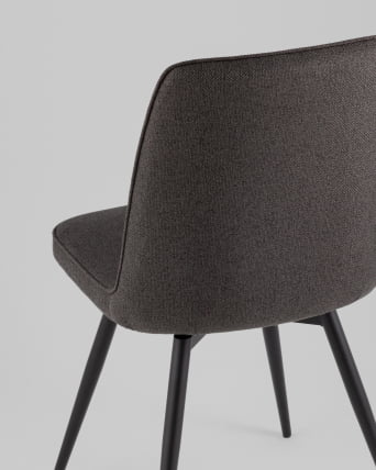 Стул Flatt вращающийся темно-серый 2 шт._6