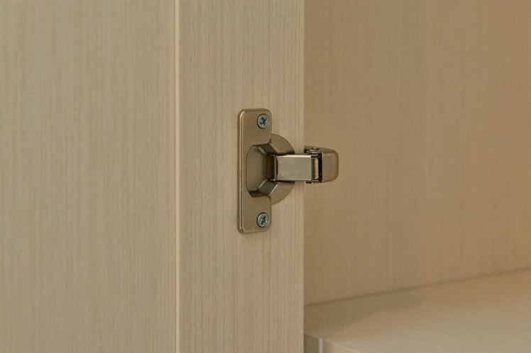 Шкаф четырехдверный Марлен 493 Кремовый белый Патина_6