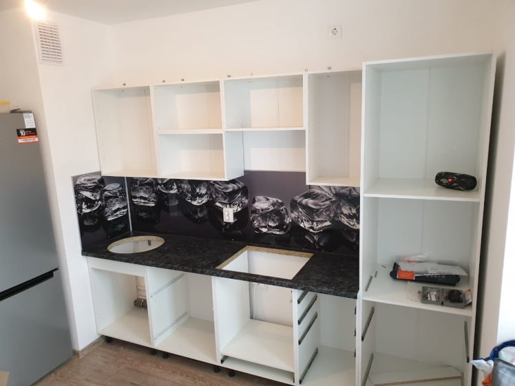 Глянцевый фартук (КОМПОЗИТ) КМ 26 / KM_13