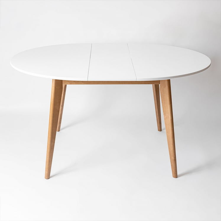 Стол обеденный Орион Plus 100x100 Морилка Орех Морилка Дуб натуральный_4