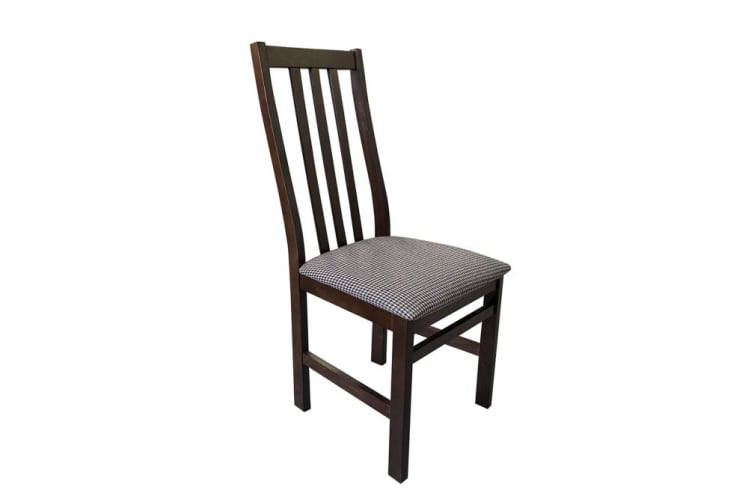 Стул СОЛО рогожка 218/31 (коричневая)/ дерево орех артемида (2шт)_0
