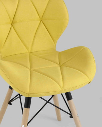 Стул Бон рогожка Желтый_7