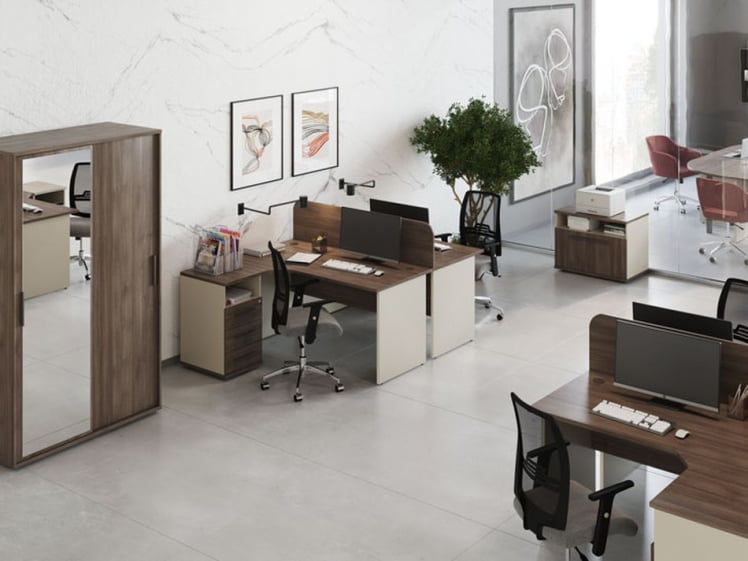 Дверь низкая с фурнитурой New Line NLN36356103 Дуб шамони темный_1