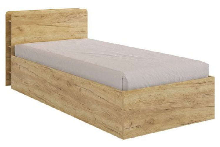 Каркас кровати Юниор 90х200 см SMU-02 дуб крафт золотой_2