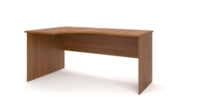 Стол компьютерный угловой Р.СКУ-14 (левый) Ясень темный_0