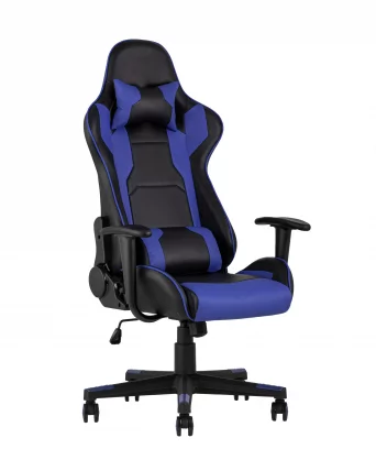 Игровое кресло ТопЧаирс Диабло Синее / TopChairs Diablo_0