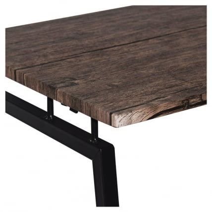 Стол на металлокаркасе BRABIX LOFT CD-001 Мореный дуб_7