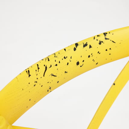 Стул CROSS (mod.CB2001) дерево береза, 49.5*53.5*87, античный желтый_5