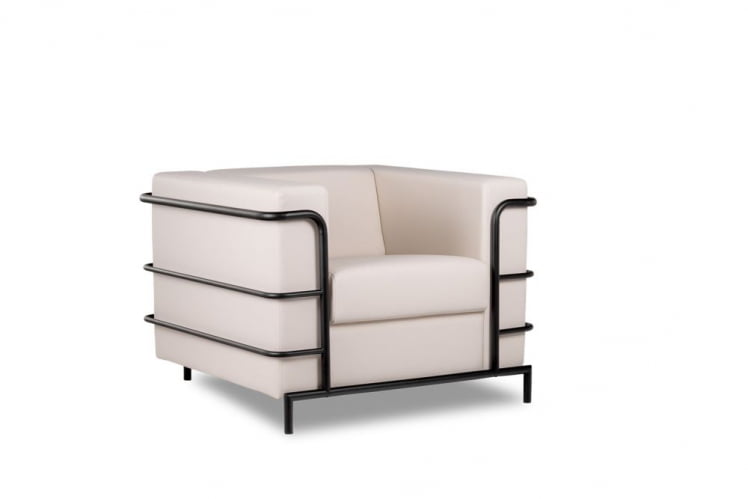 Кресло Аполло 2.0 (1Д) Кремово-белый Euroline 9100_0