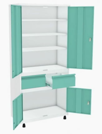 Шкаф медицинский ШММ-2-Р-2-Ц_1