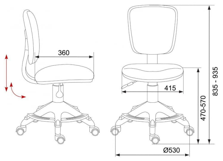 Кресло детское Бюрократ CH-204-F/GIRAFFE_3