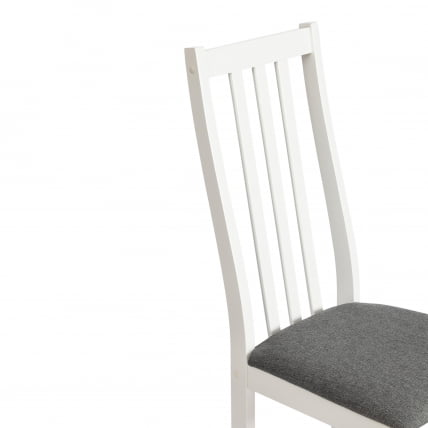 Стул SWEDEN Многослойная фанера, 41*40*99 см, white, ткань темно-серая (150) разобранный_8