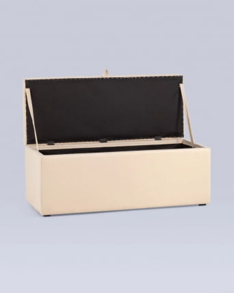 Пуф с крышкой Нильсон 2 велюр Бежевый_6