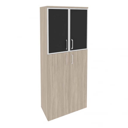 Шкаф высокий широкий ONIX O.ST-1.7R black Дуб Аттик_0
